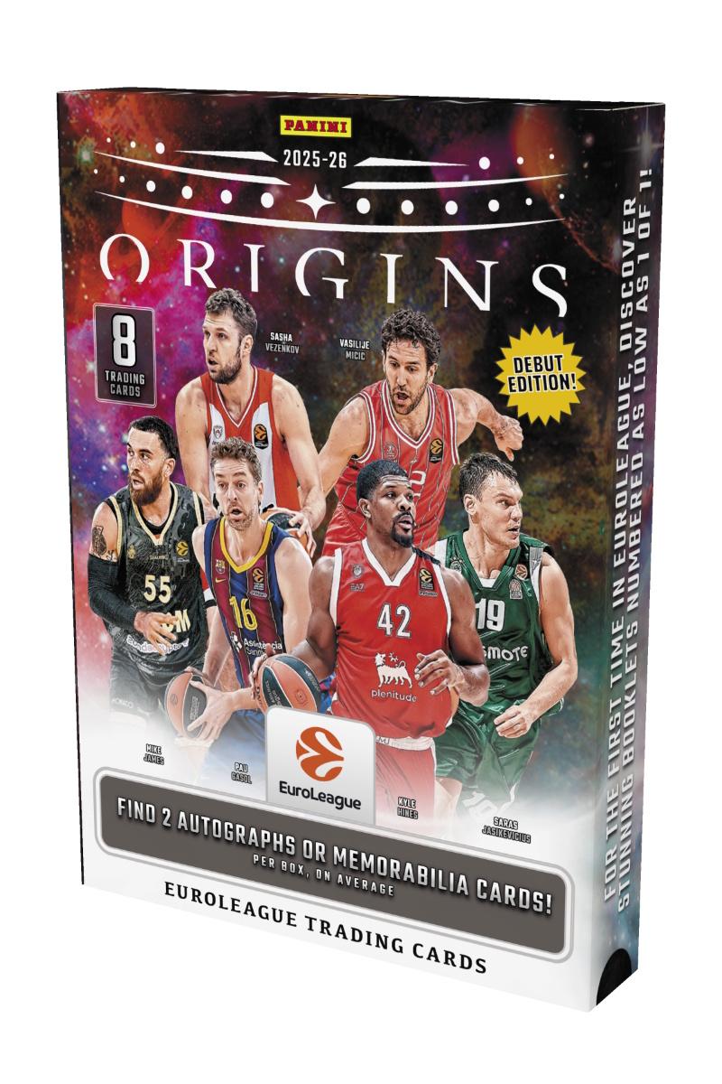 2025/26 Panini Origins EuroLeague Basketball Hobby