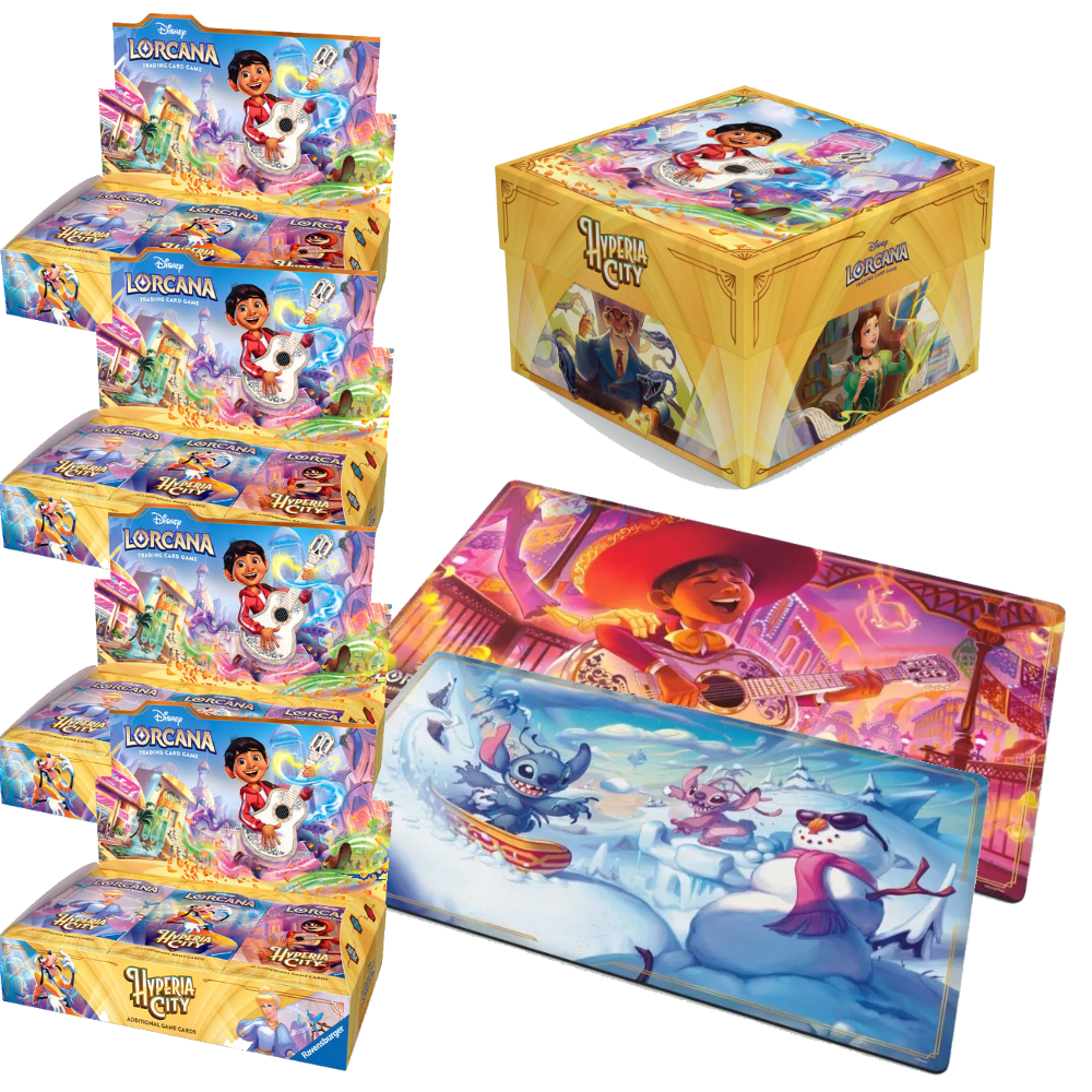 Disney Lorcana TCG - Die Stadt Hyperia - Das märchenhafte Set - DE - Early-Bird-Angebot!